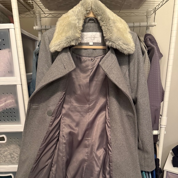 Wool blend winter coat - Picture 4 of 5